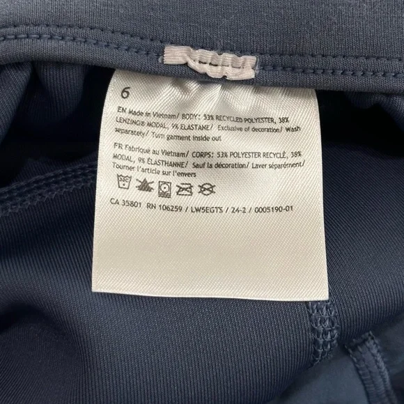 Lululemon Softstreme High Rise Pant Full Length Pitch Blue